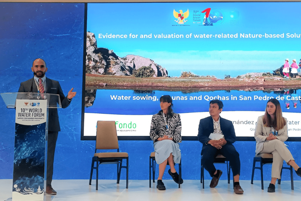 ¡Aquafondo ante el Mundo, destacó como ponente de SbN en el 10º Foro Mundial del Agua!
