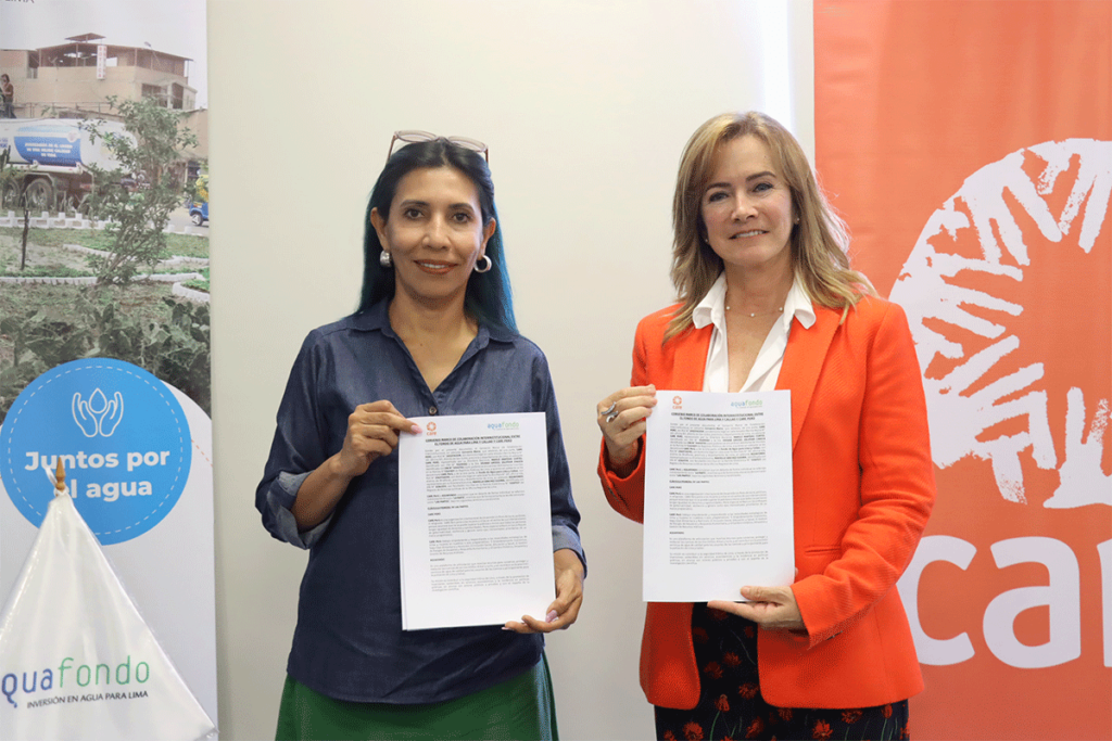 CARE PERÚ y Aquafondo se unen para garantizar un futuro sostenible del agua en Lima y Callao