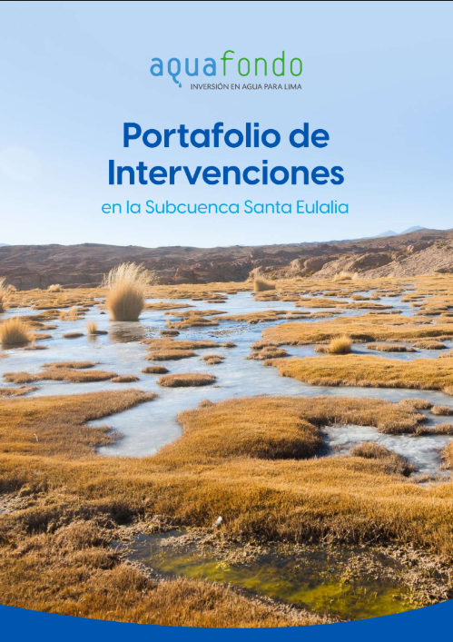 Portafolio de Intervenciones Aquafondo