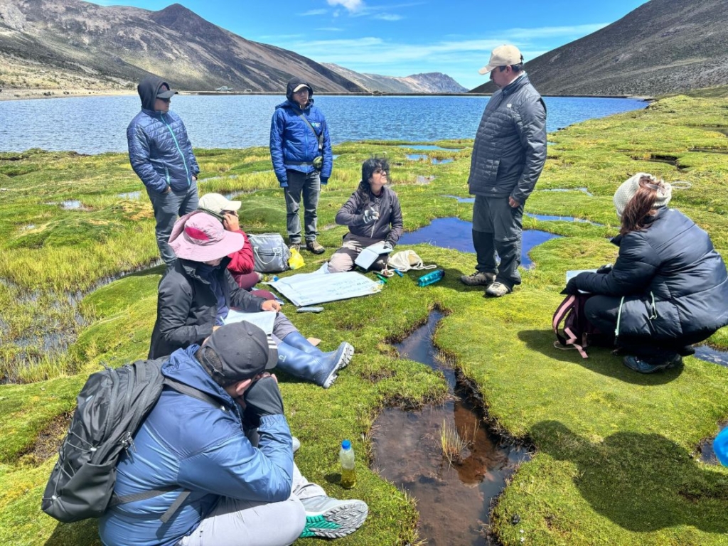 Primer curso sobre bofedales junto a INAIGEM