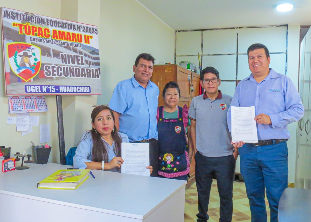 Dos nuevos colegios se suman al proyecto “Acceso a Agua Segura” en beneficio de la salud y la niñez