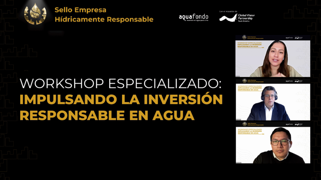 Empresas con el Sello EHR dialogaron con la IFC sobre inversión sostenible en agua