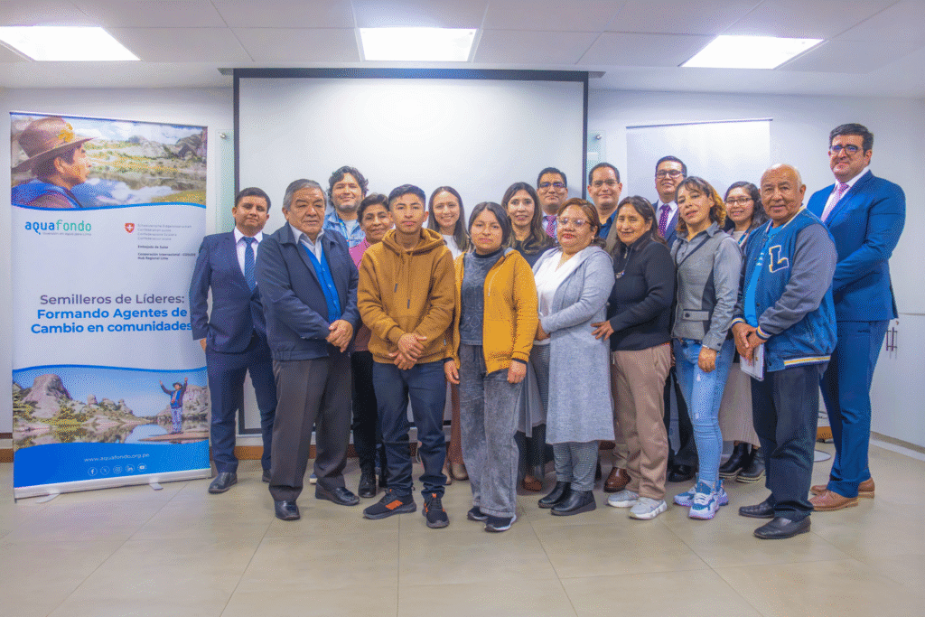 Aquafondo y COSUDE culminan con éxito el Programa Semillero de Líderes en SbN para la seguridad hídrica