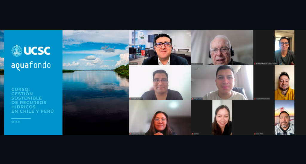Profesionales de Perú, Chile y Argentina fortalecieron capacidades en gestión sostenible del agua