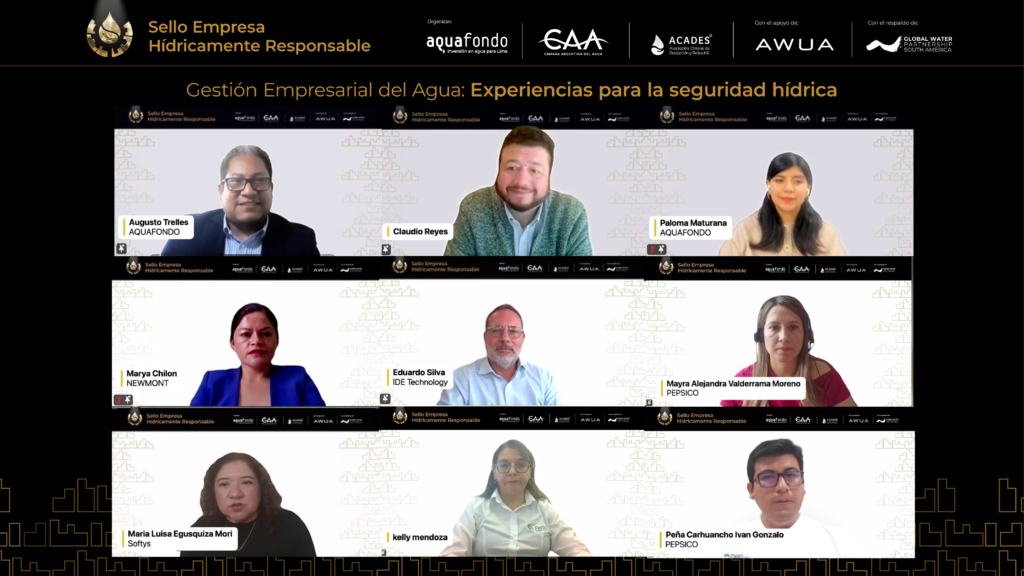 II Evento LATAM reunió a empresas de Perú, Chile y Argentina para compartir experiencias empresariales por la seguridad hídrica