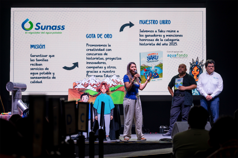 «Salvemos a Yaku» llegó a la FIL Lima 2026 para inspirar a nuevas generaciones a cuidar el agua